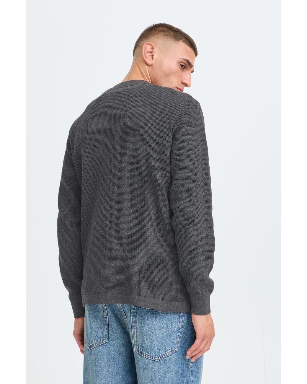 Solid Pullover Sdvian in Gray für Herren
