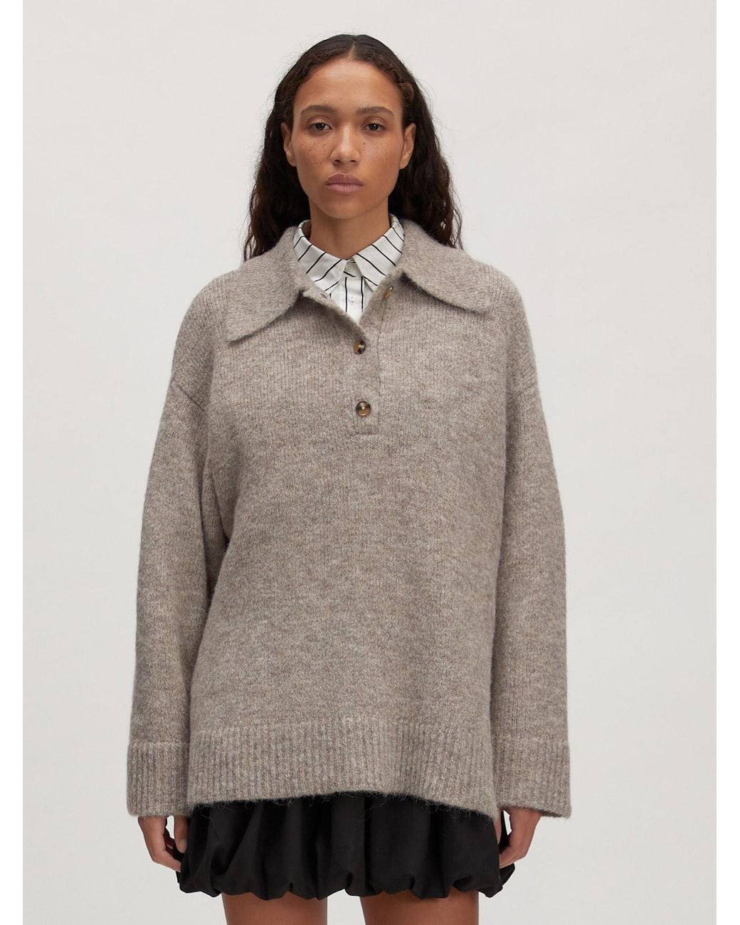 EDITED Gray Pullover Laiani