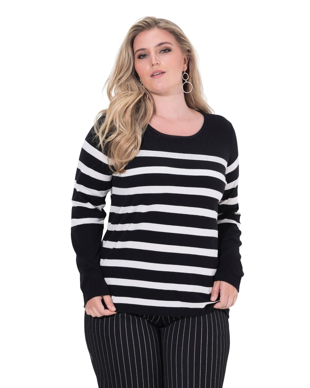 Ulla Popken Black Pullover