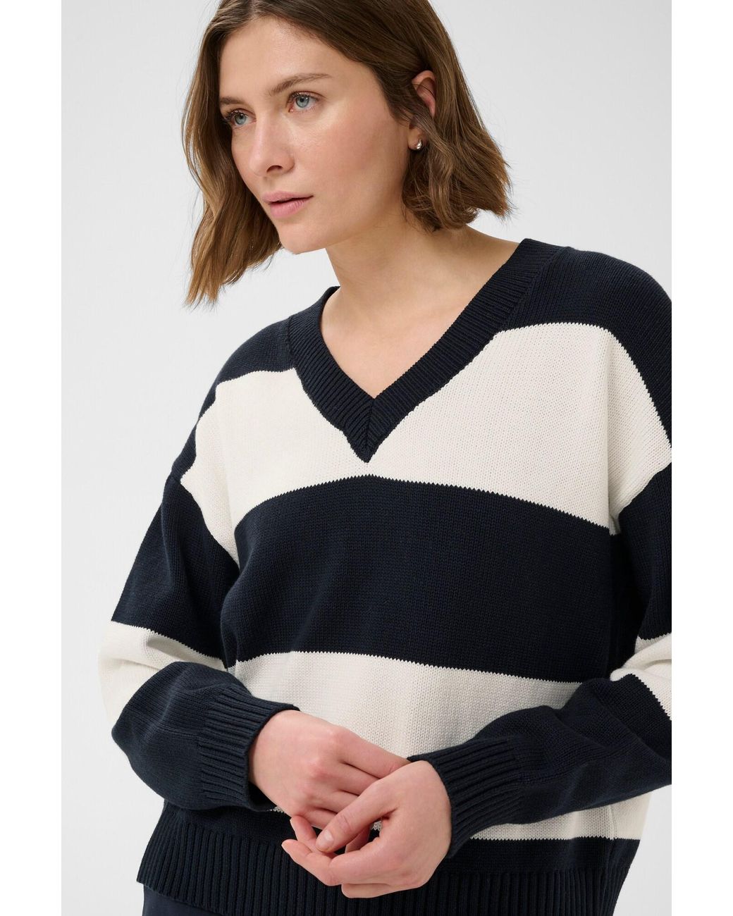 Part Two Blue Pullover Bismilpw