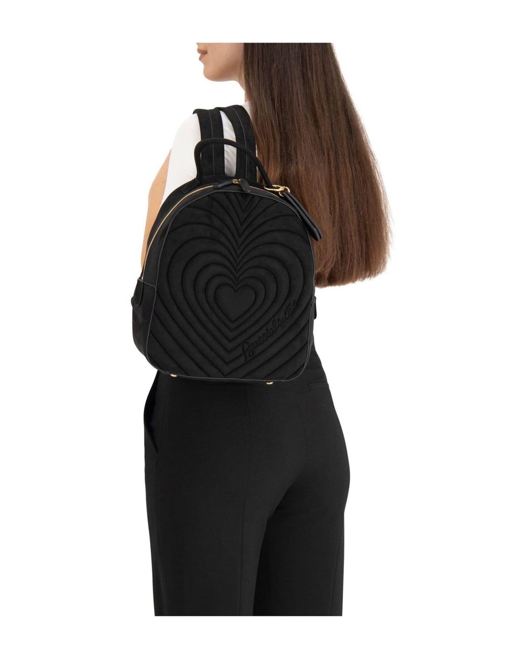 Braccialini Black Rucksack Beth Matelass