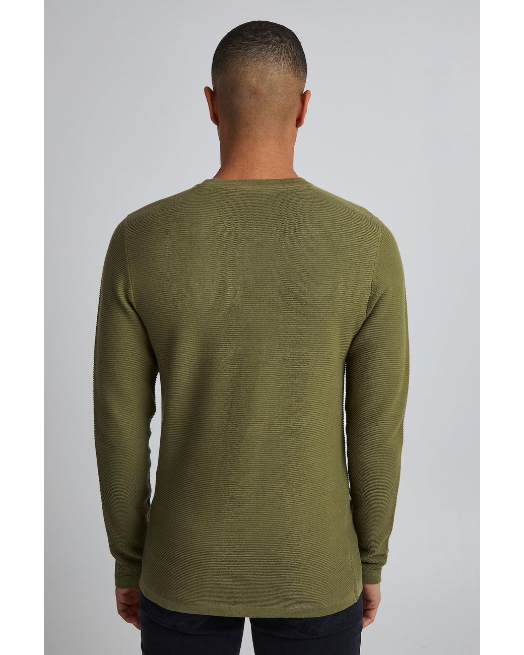 11 Project Pullover Frode in Green für Herren