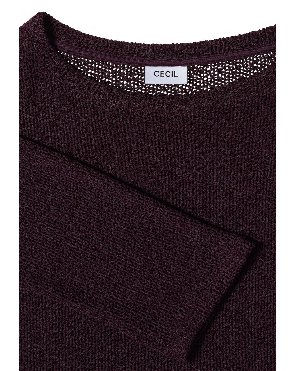 Cecil Purple Pullover