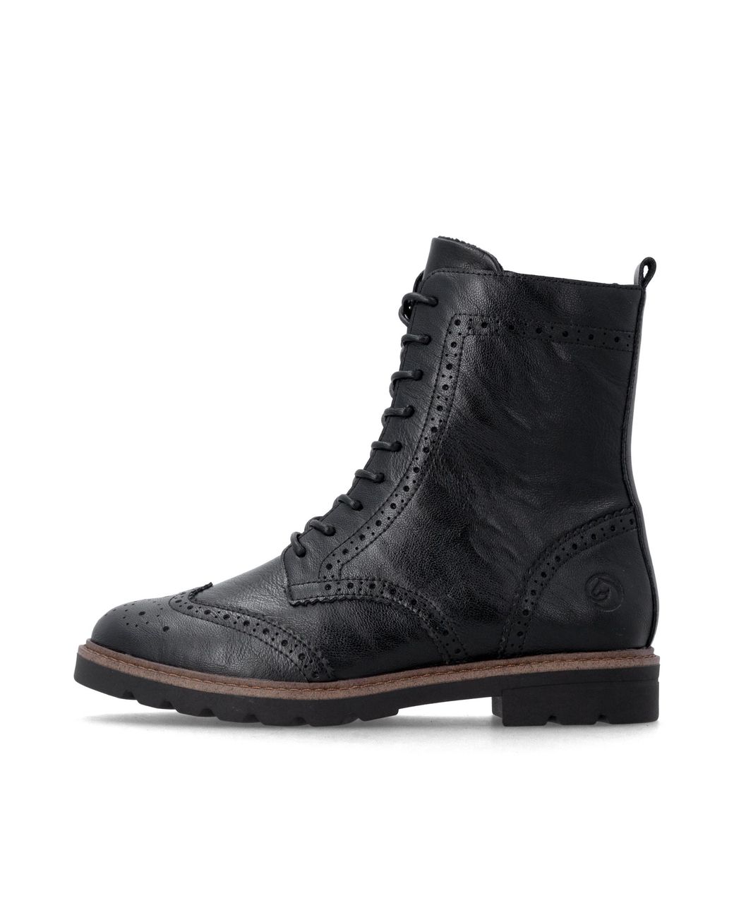 Remonte Black Schnürstiefelette