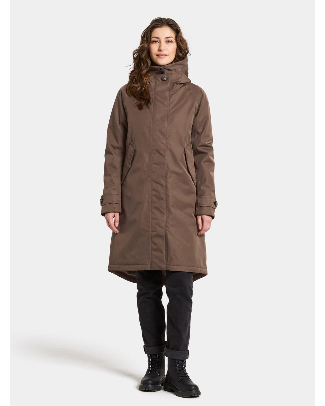 Didriksons Brown Winterjacke Luna