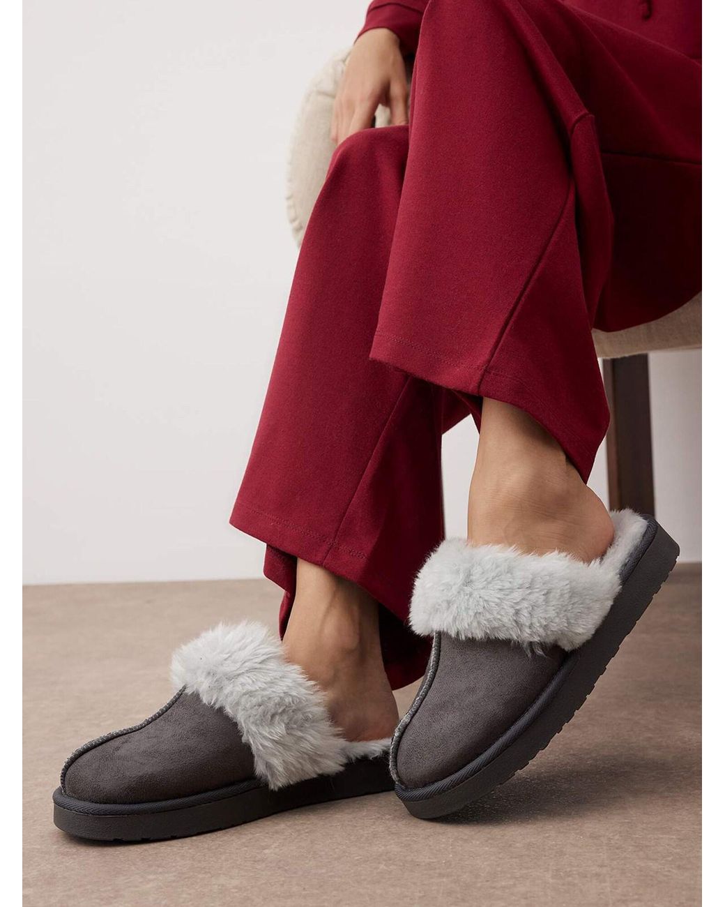 Trendyol Gray Hausschuh