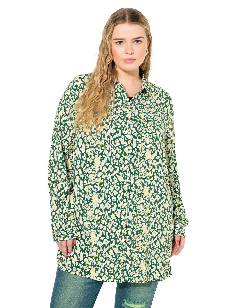 Studio Untold Green Bluse