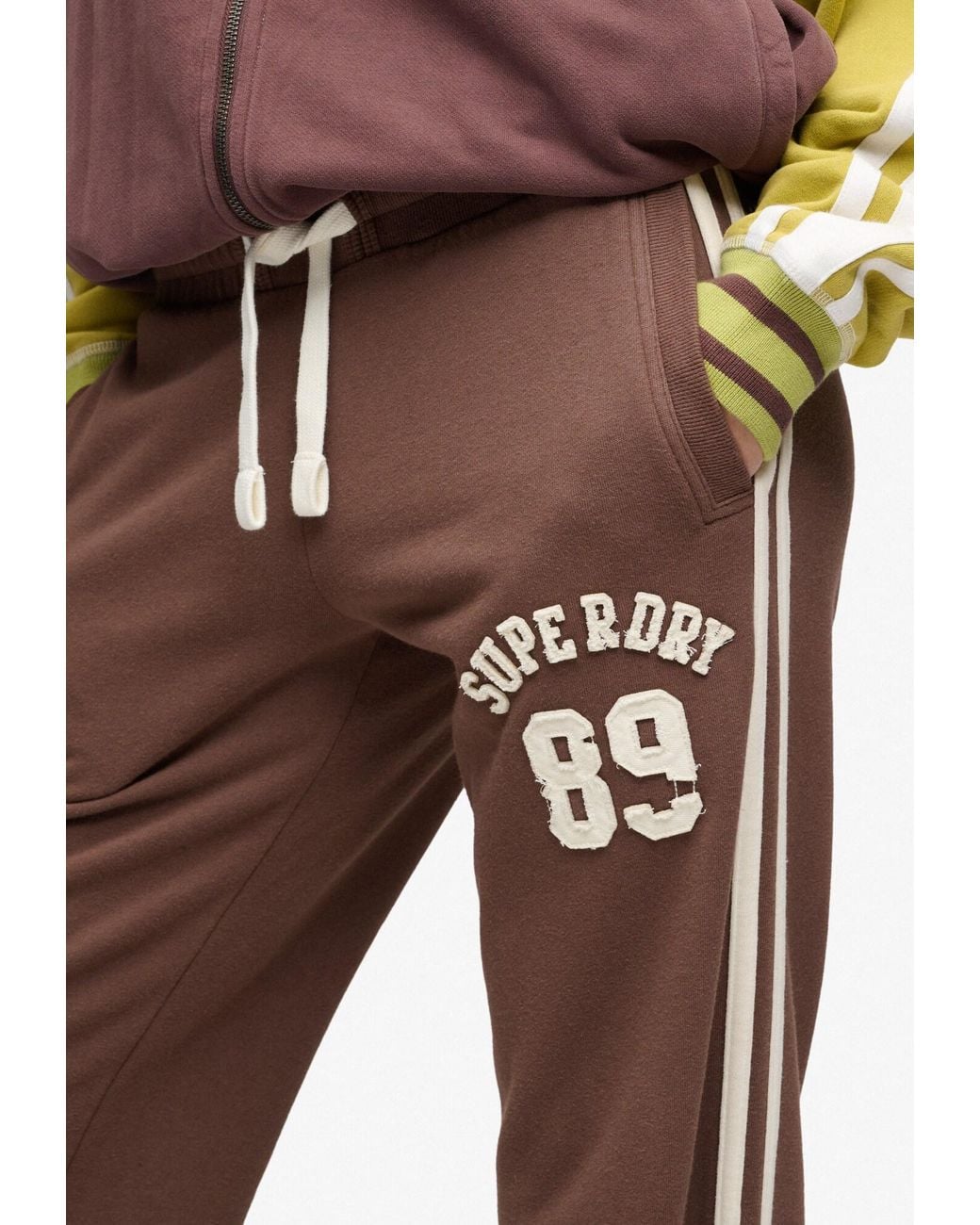 Superdry & Co Brown Hose Athletic Essentials