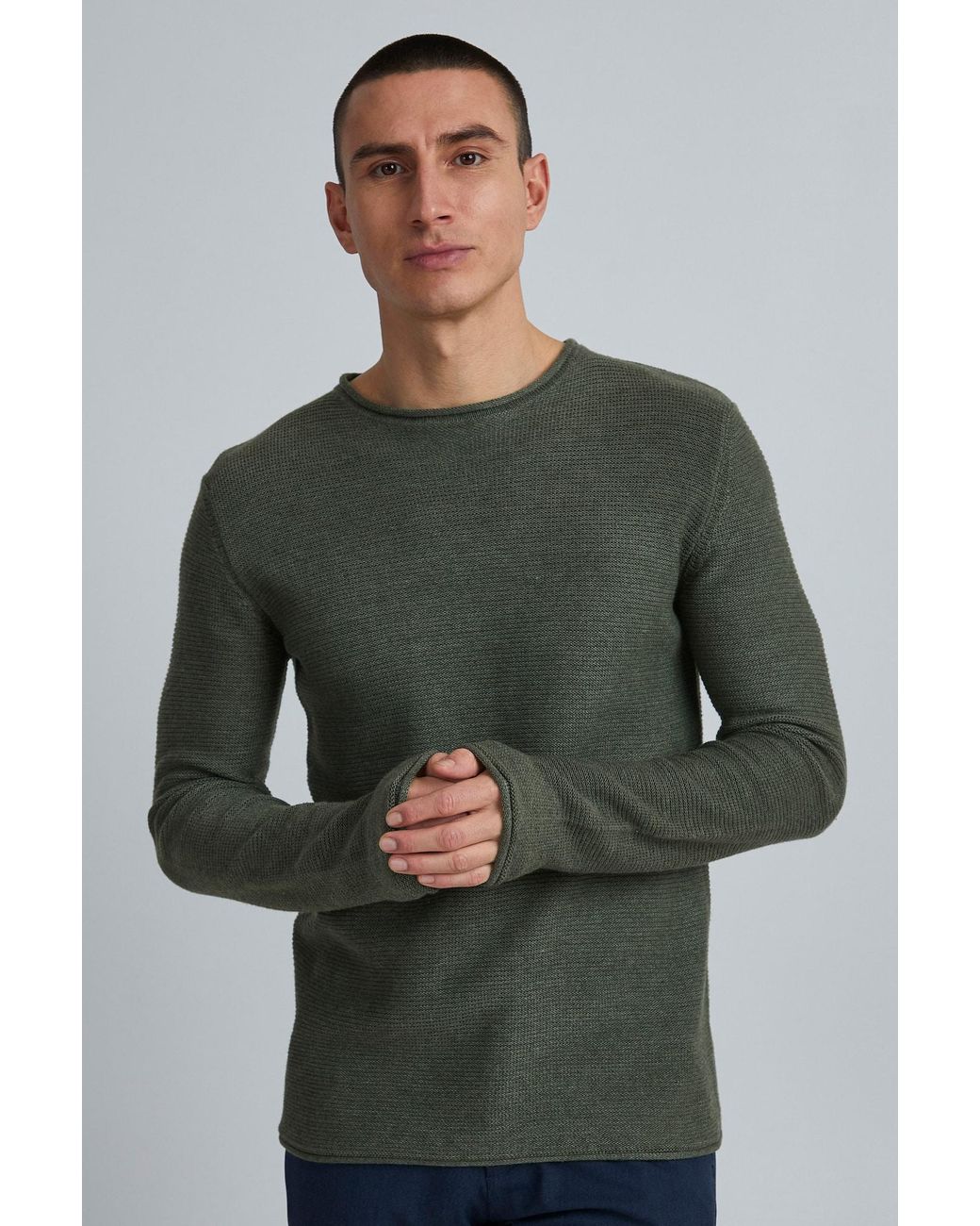 Solid Pullover in Multicolor für Herren