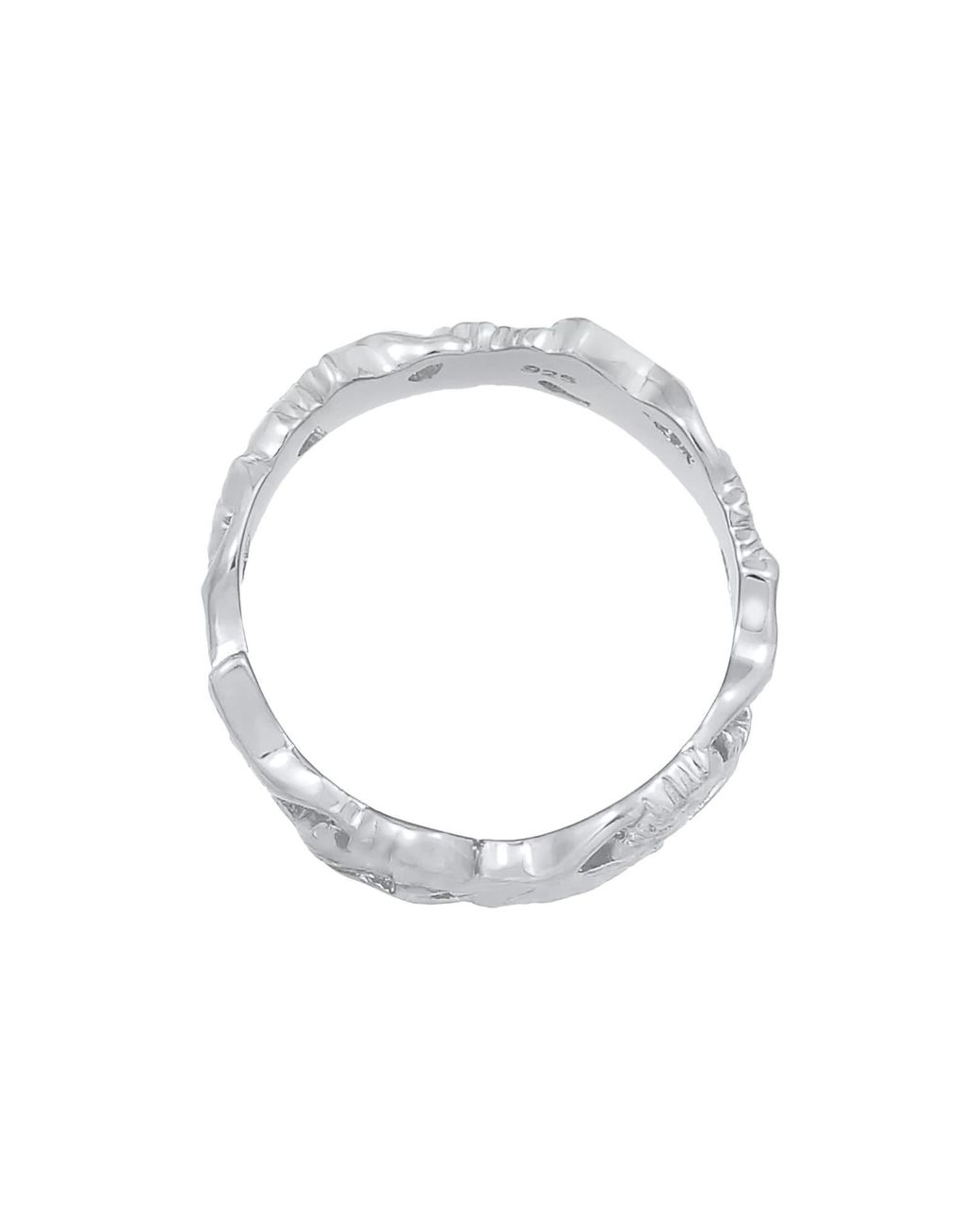 Elli Jewelry Metallic Ring Ginkgo
