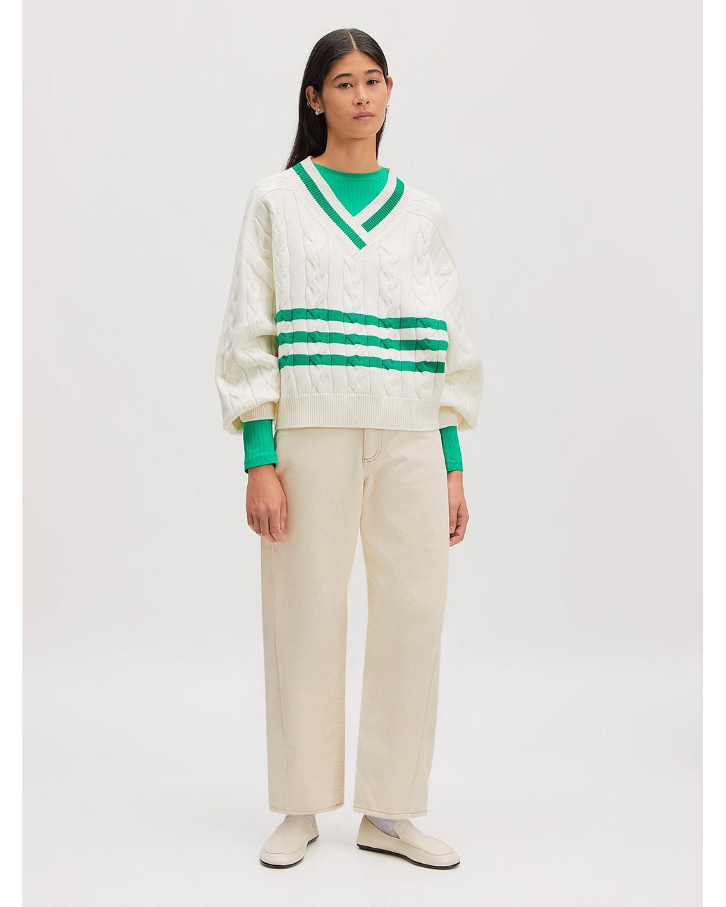EDITED Green Pullover Charline