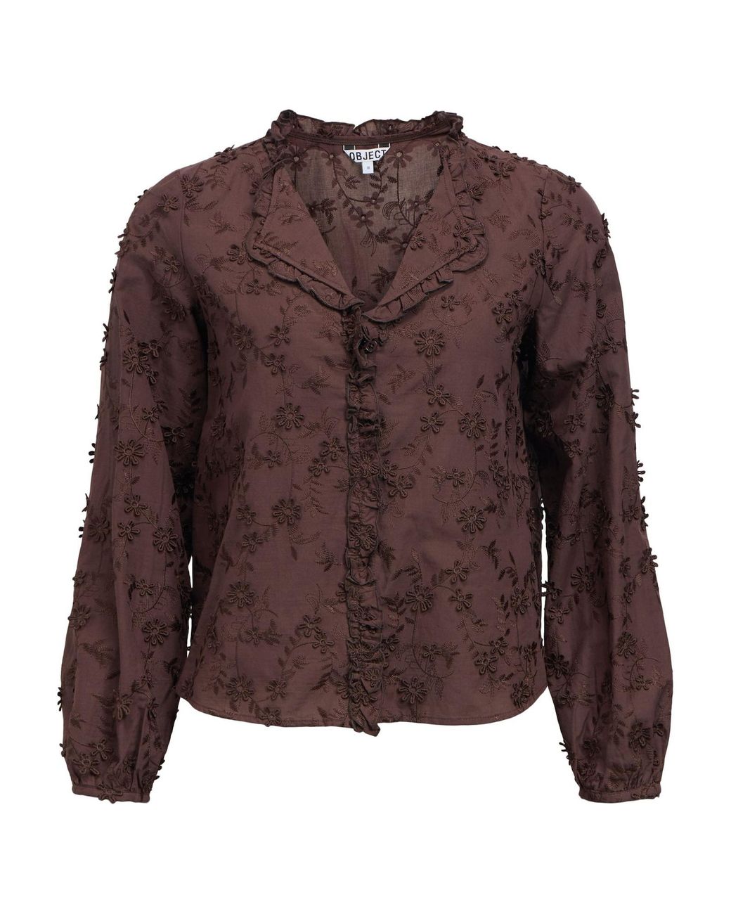 Object Brown Bluse Objkarli