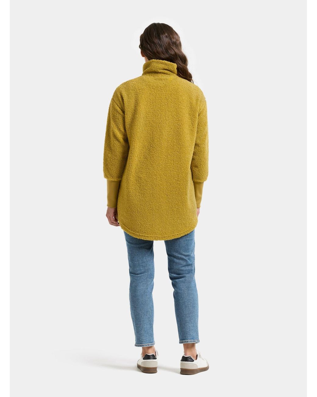 Didriksons Yellow Fleecejacke Tola