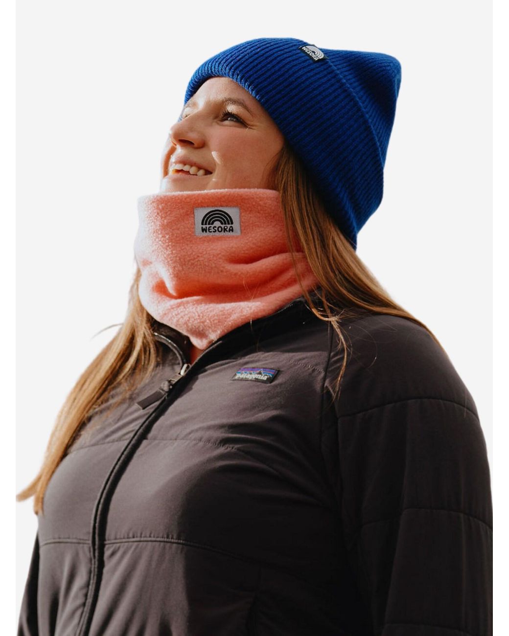 WESORA GmbH Pink Schlauchschal Fleece Neckwarmer