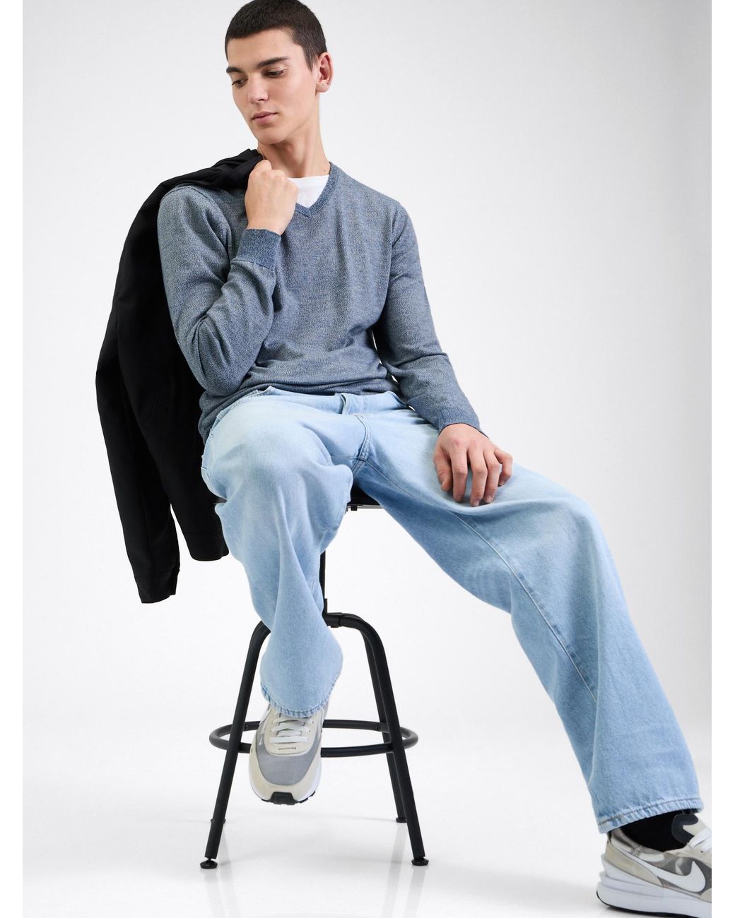 Blend Pullover Bruton in Blue für Herren