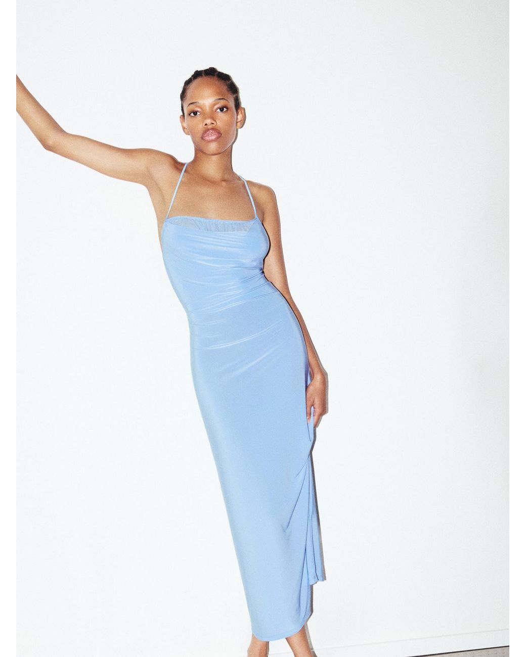 Pull&Bear Blue Kleid