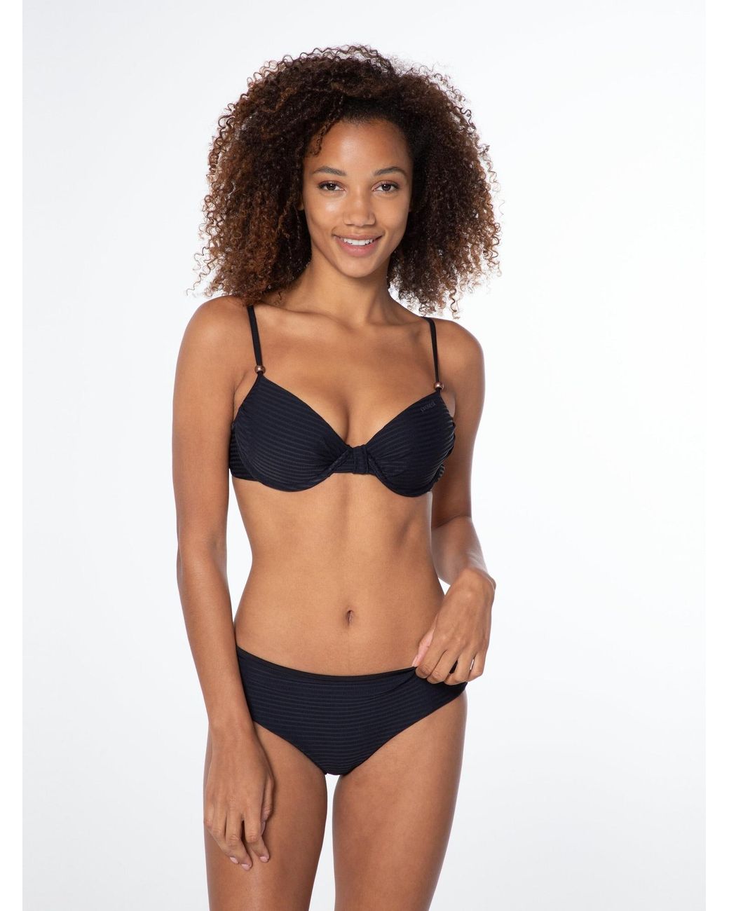 Protest Black Bikinitop Mixhart