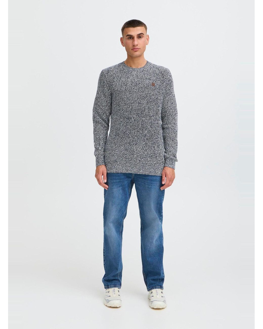 Solid Pullover Sdricky in Gray für Herren