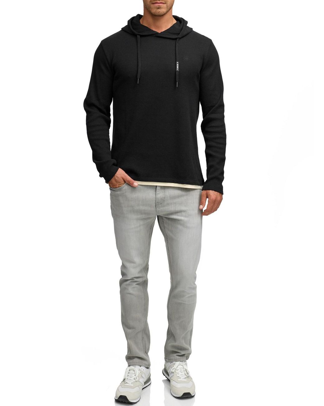 INDICODE Pullover in Black für Herren