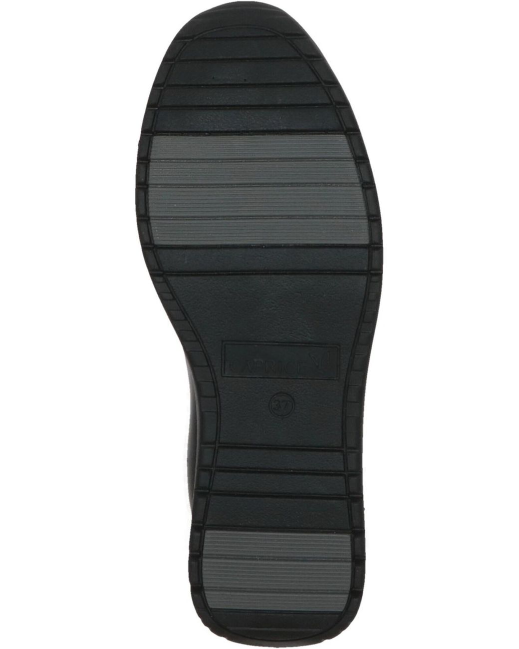 Caprice Black Slipper Slipper