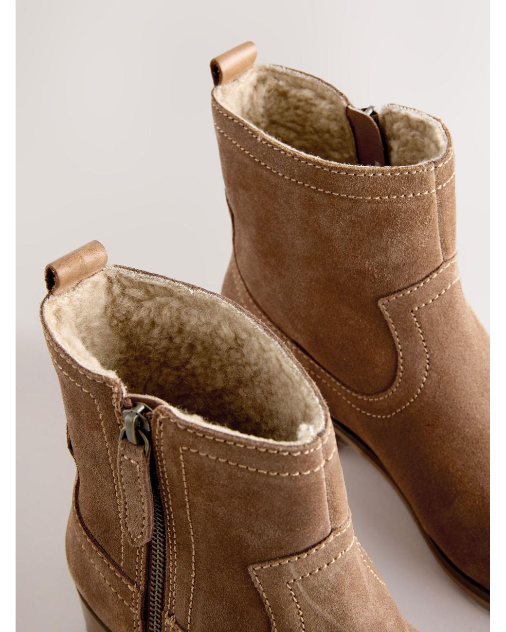 Next Brown Ankle Boots Forever Comfort