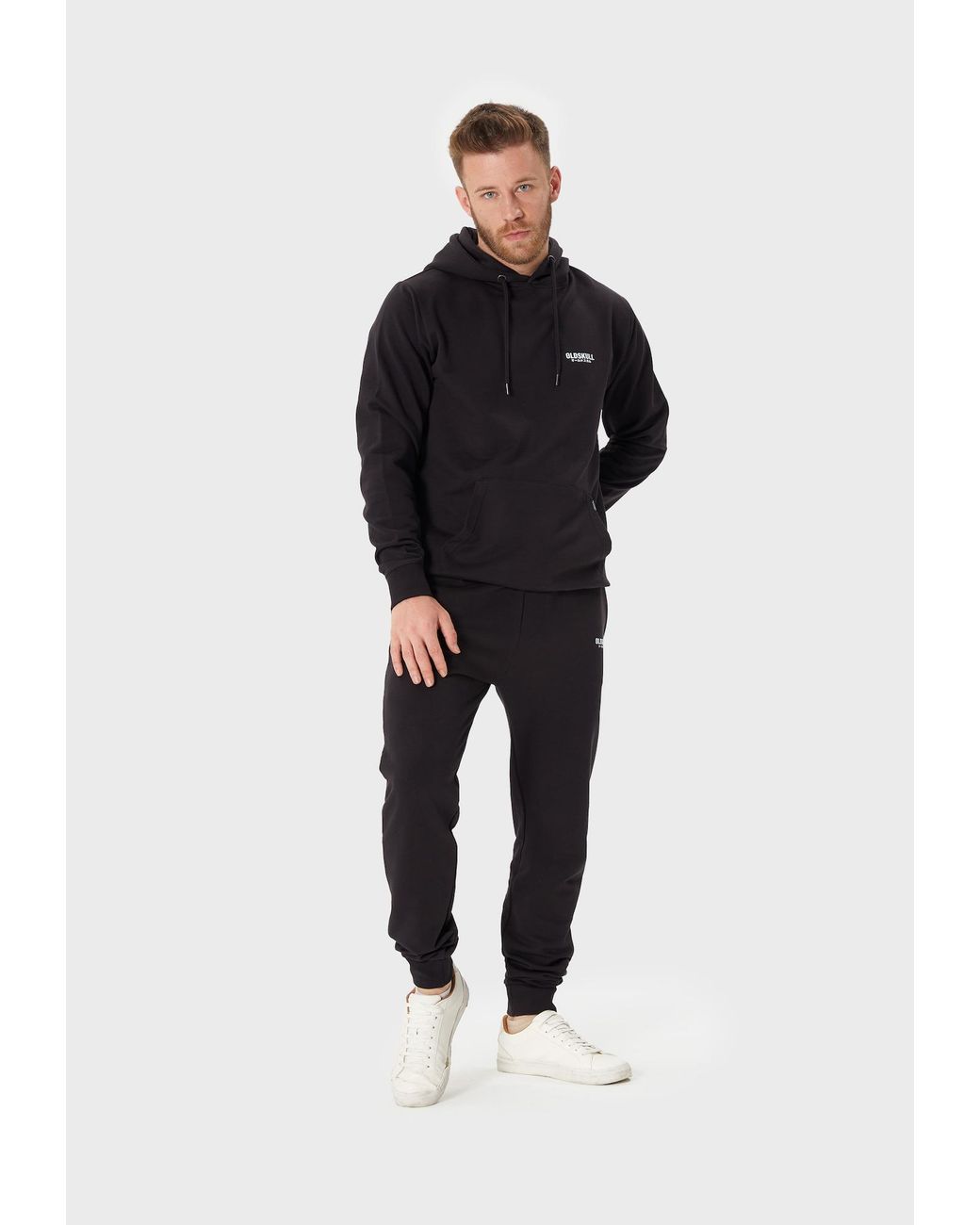Oldskull Kapuzensweatshirt Basic Osk in Blue für Herren
