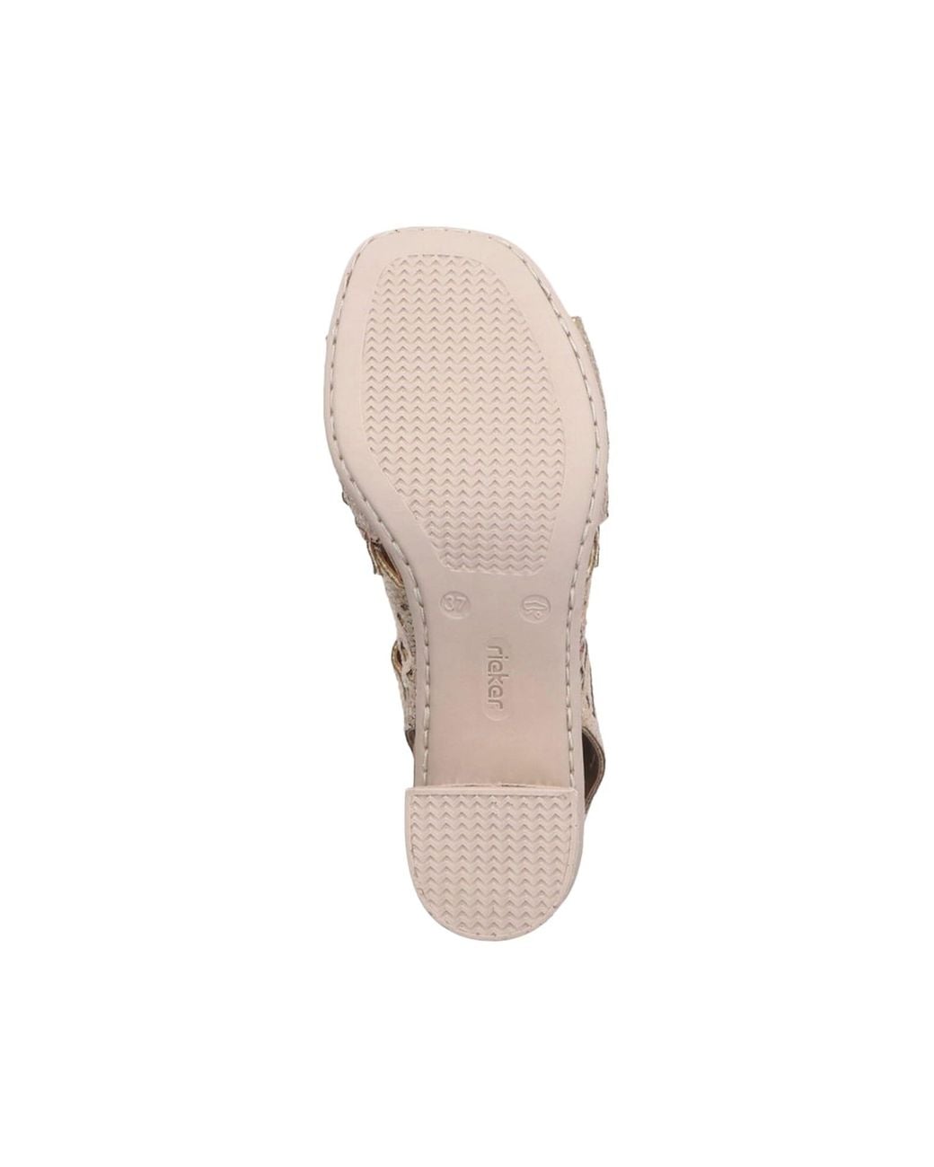 Rieker White Sandale