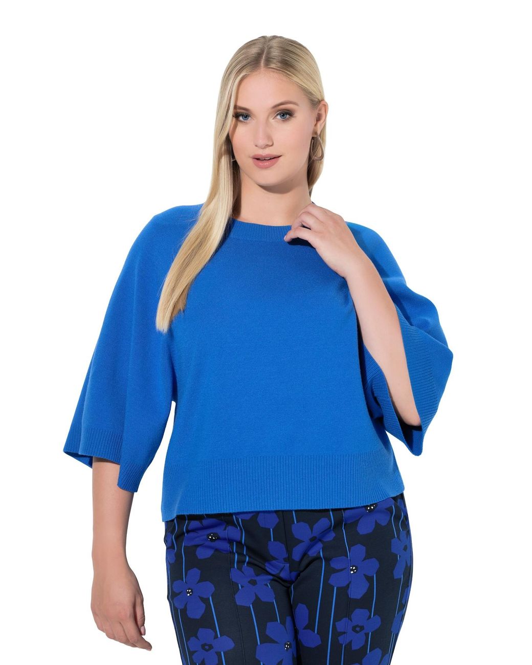 Ulla Popken Blue Pullover