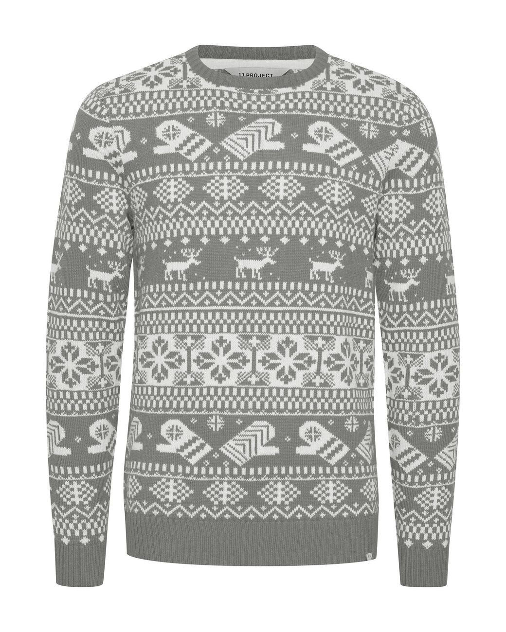 11 Project Strickpullover uwe in Gray für Herren