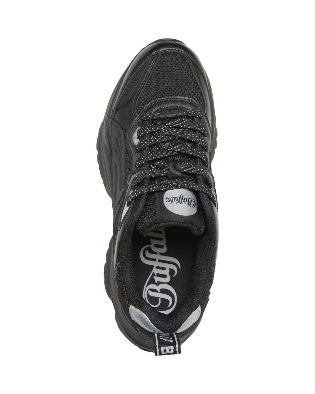 Buffalo Black Sneaker Bliss