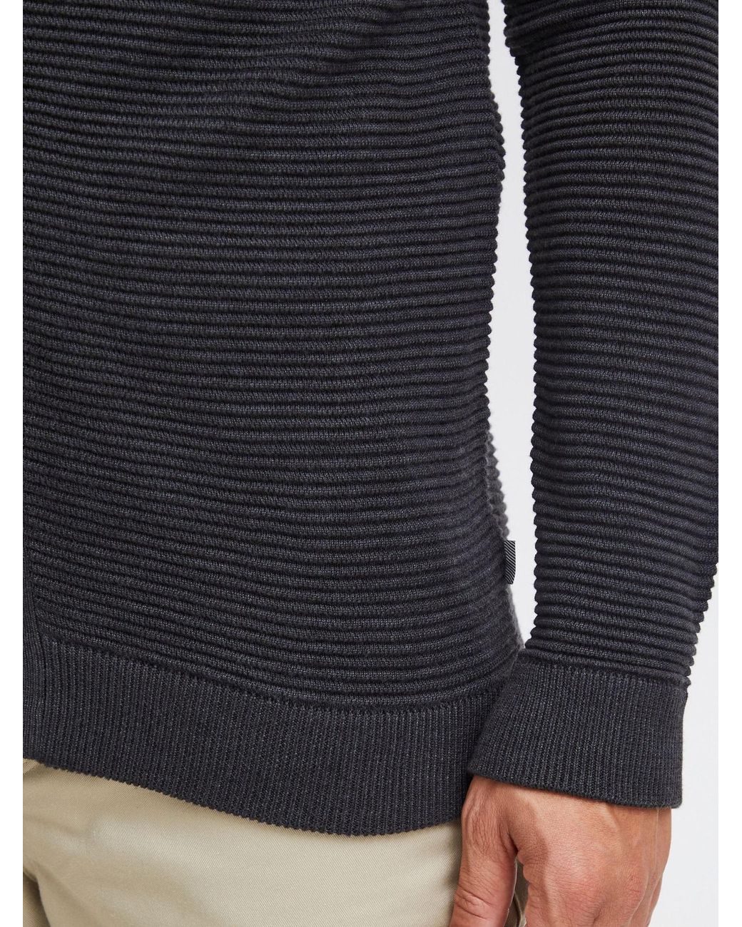 Solid Strickjacke Nicklas in Black für Herren