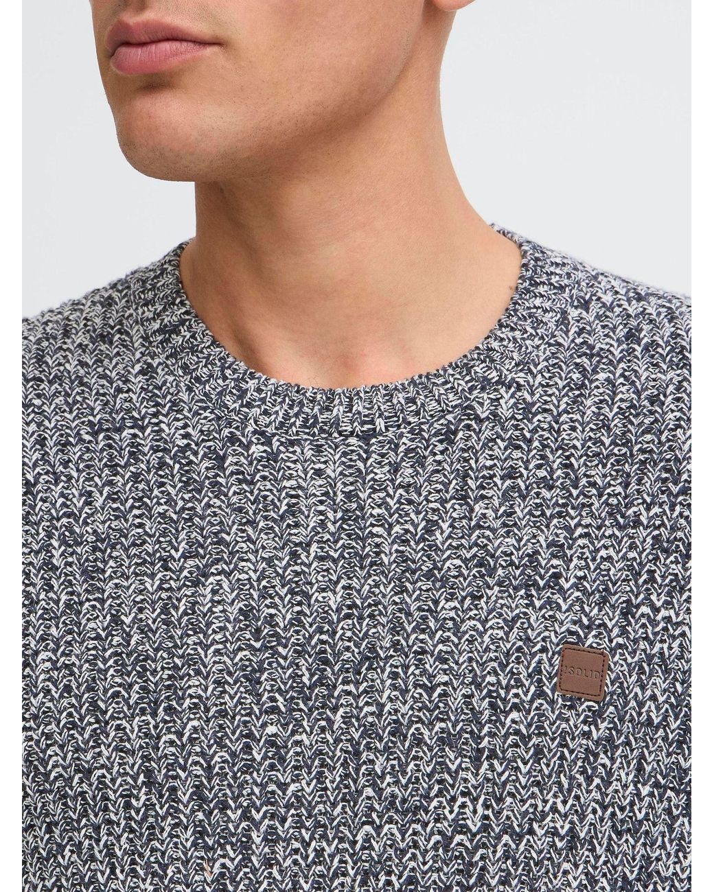 Solid Pullover Sdricky in Gray für Herren