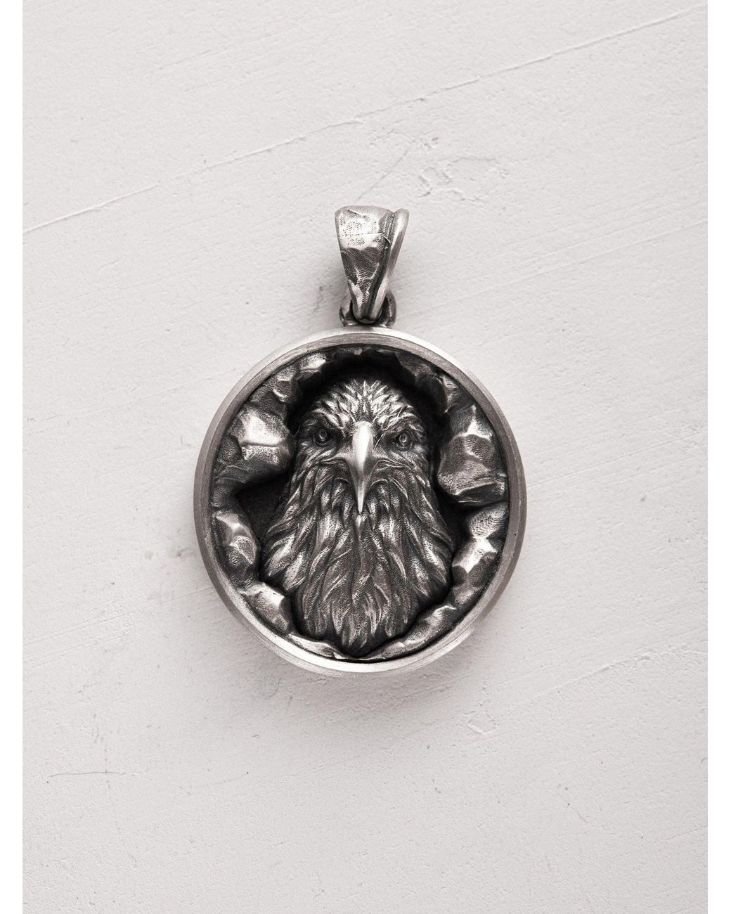 REYTEL Anhänger Eagle in Metallic für Herren