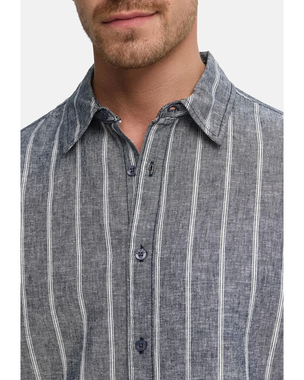 INDICODE Hemd Trypper in Blue für Herren