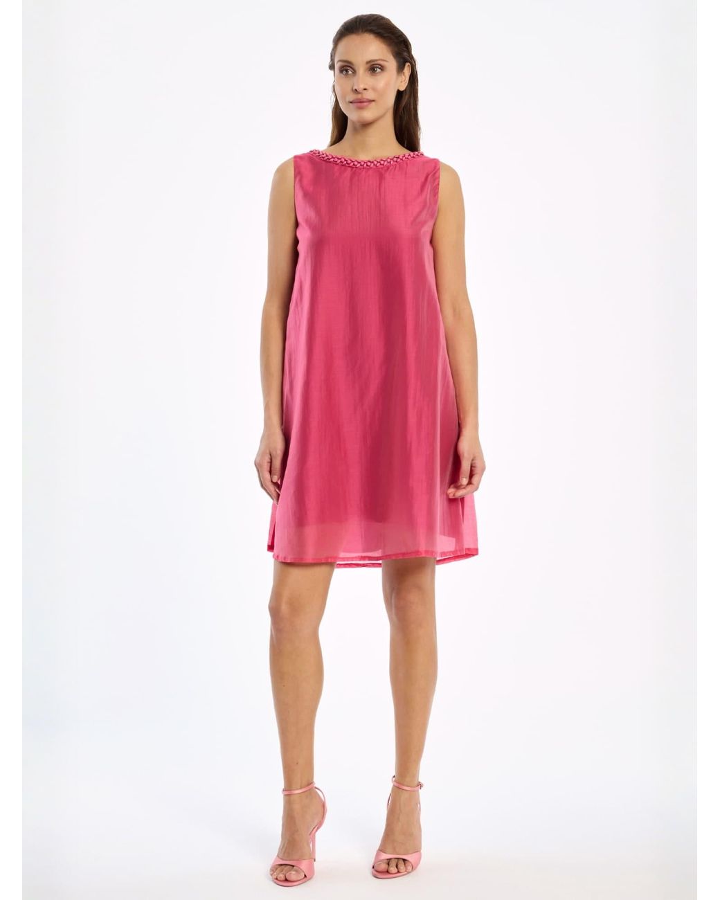 Ana Alcazar Pink Kleid Wakana