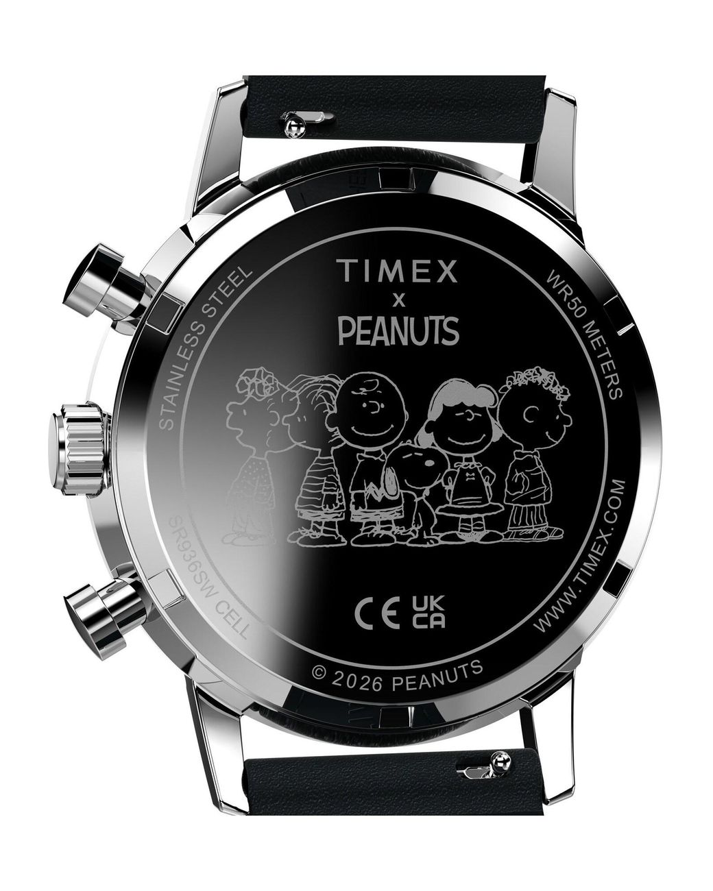 Timex Analoguhr X Peanuts Marlin Joe Cool in Black für Herren