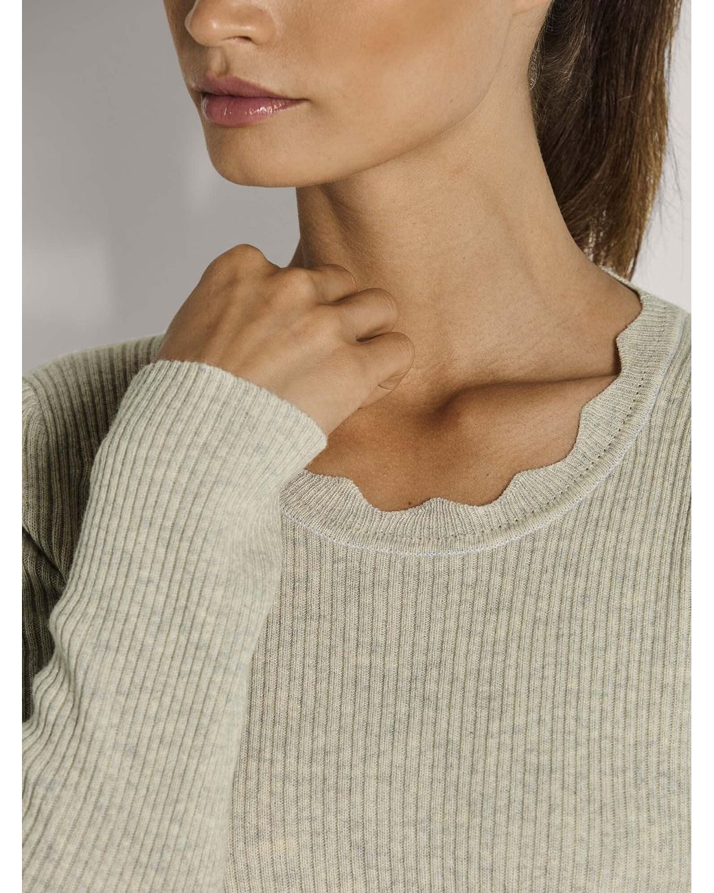 Madeleine Green Pullover