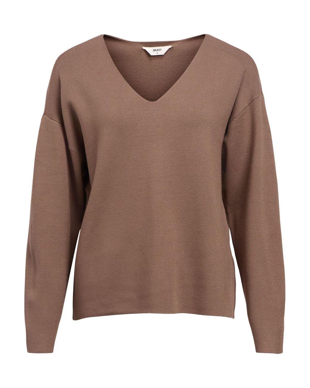 Object Brown Pullover Objreynard