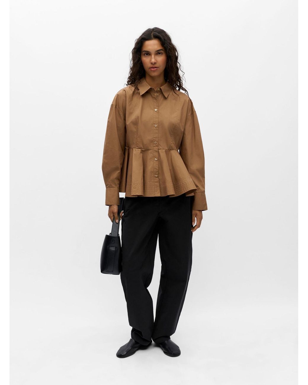 Object Brown Bluse Objkenny