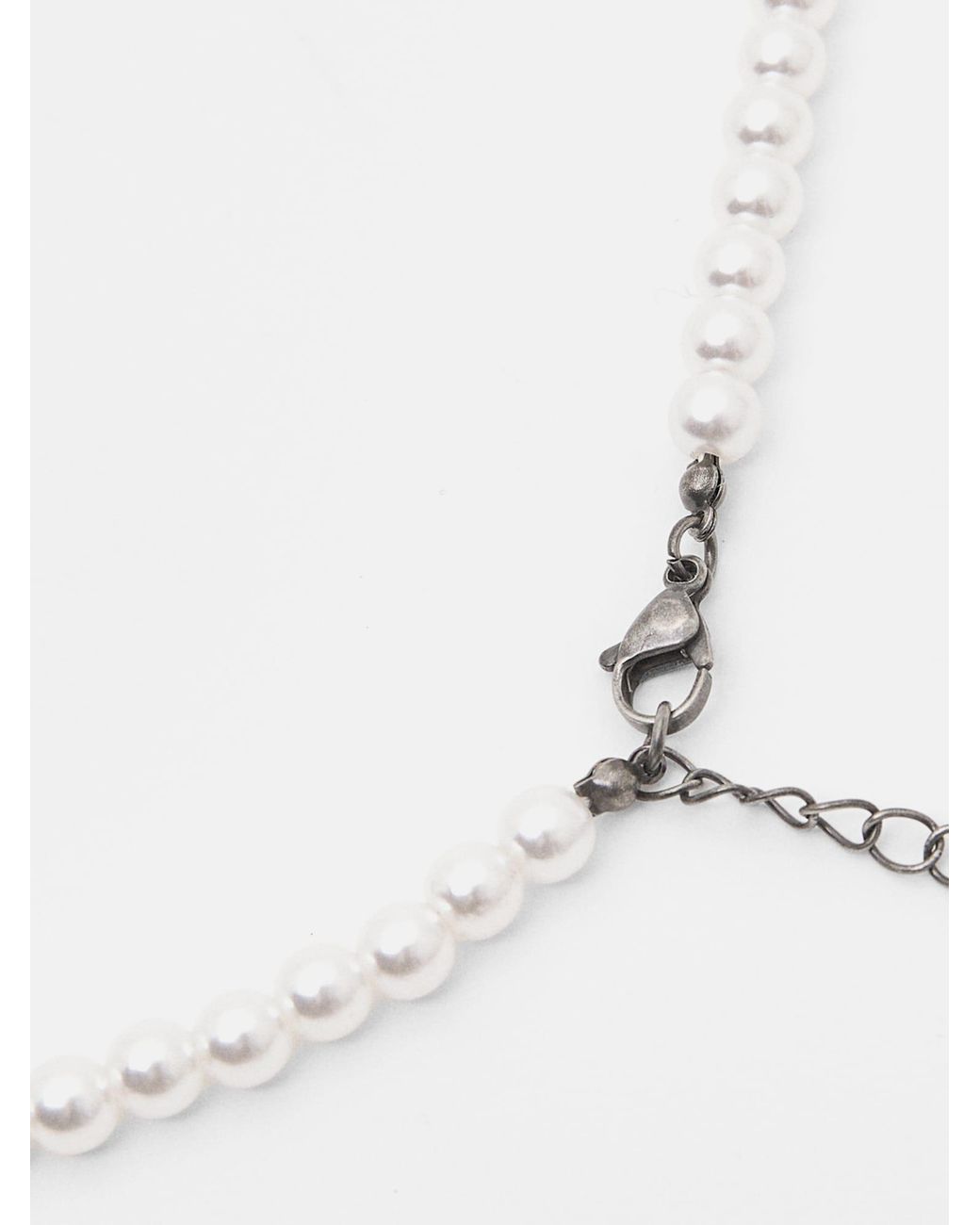 Pull&Bear Kette in Metallic für Herren