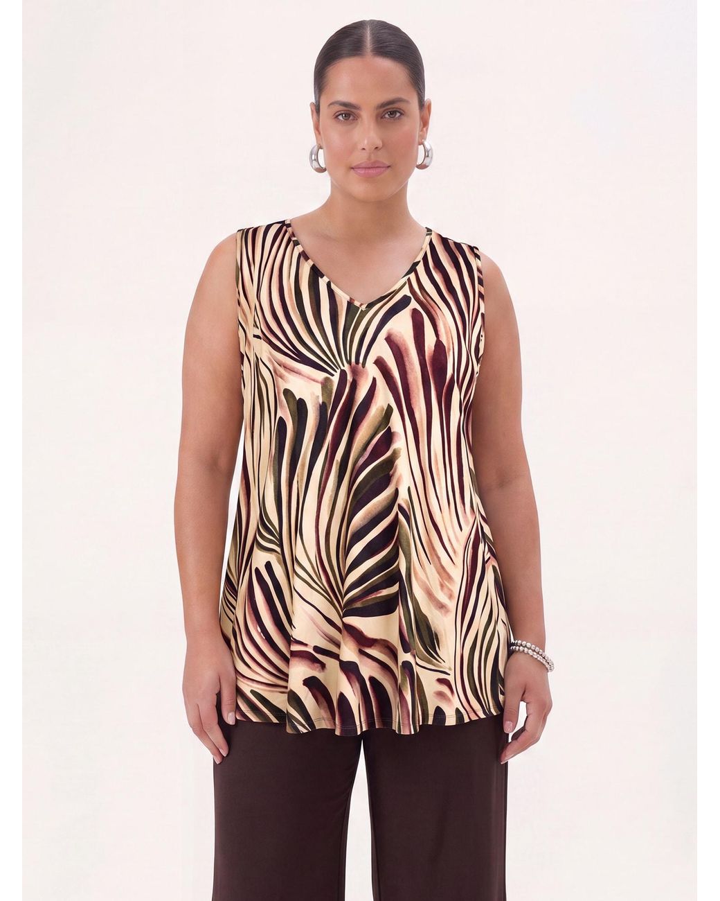 Yoek Multicolor Top