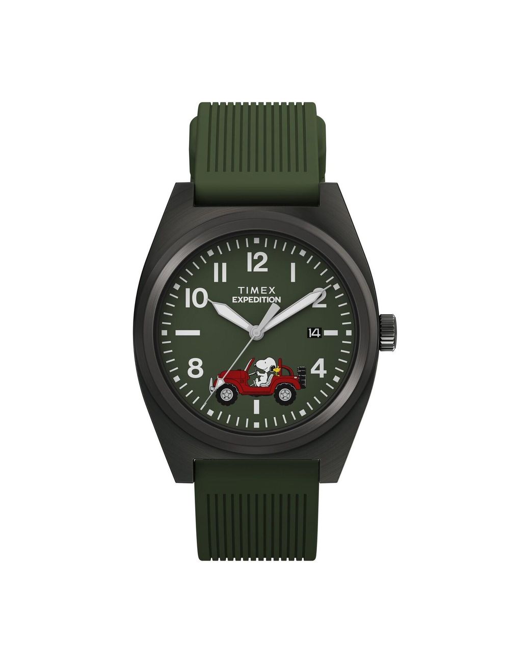Timex Green Analoguhr