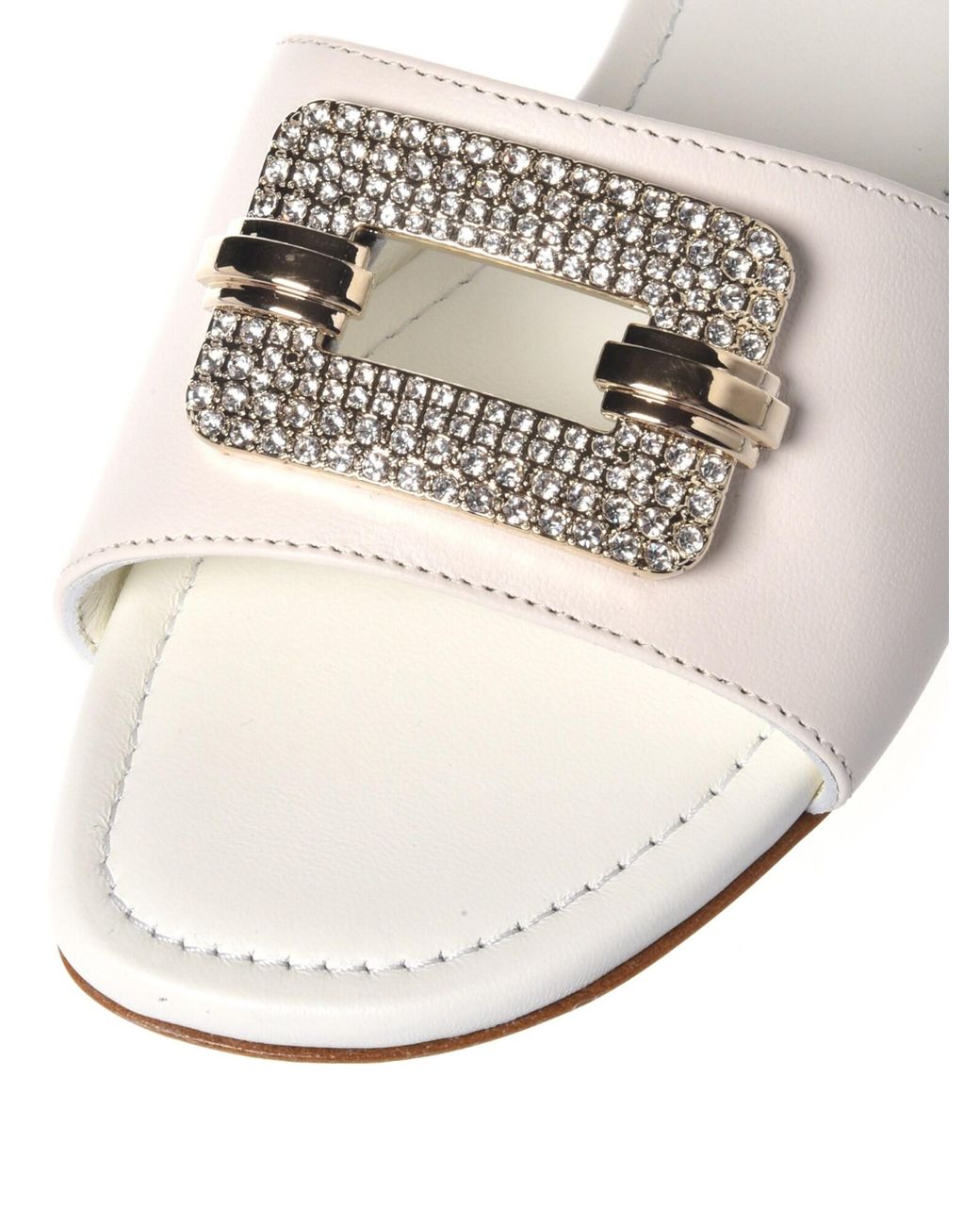 Baldinini White Pantolette