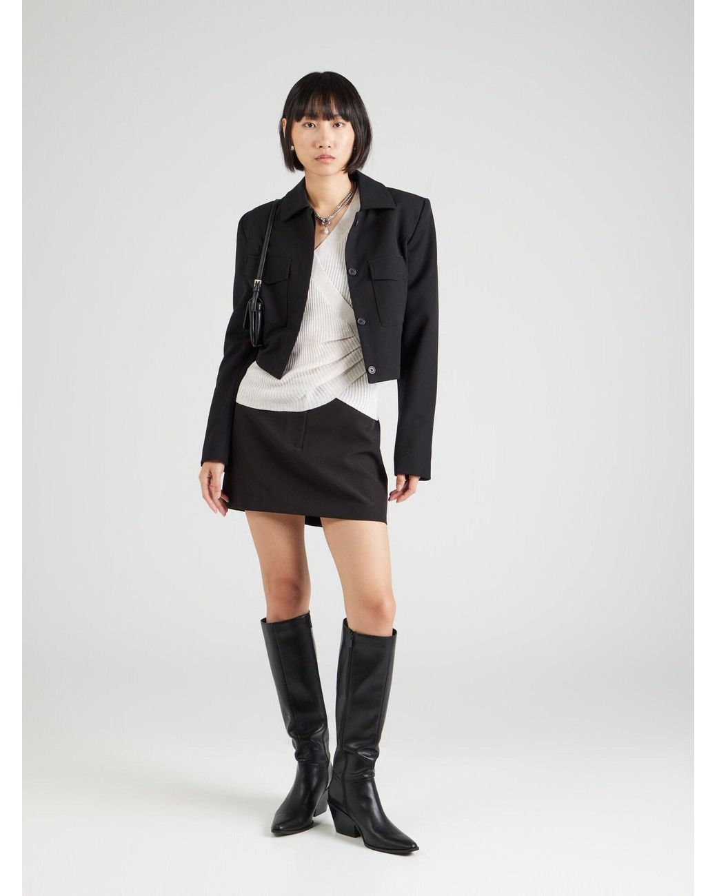 /about You White Pullover Ina