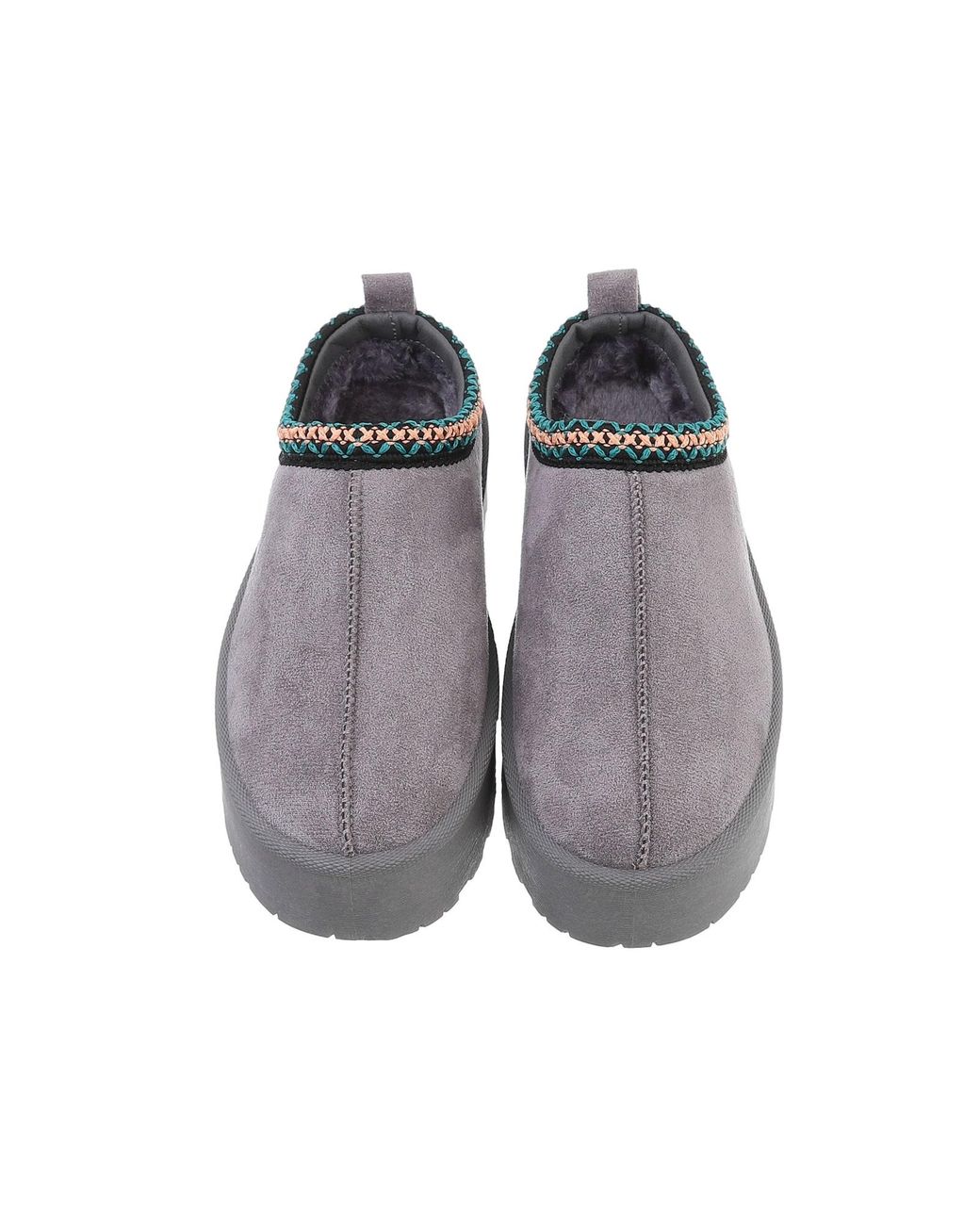 Ital-Design Gray Pantolette