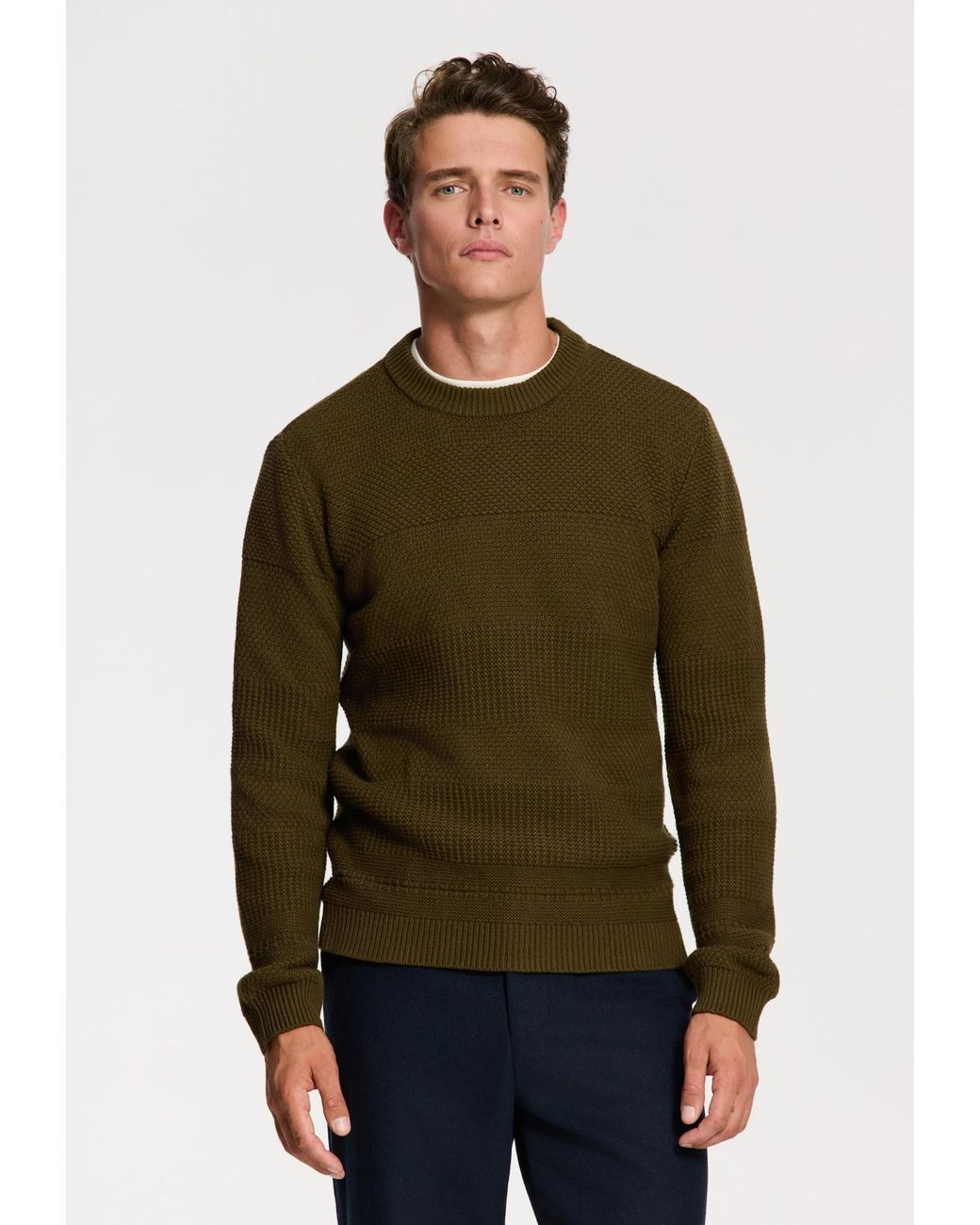Shiwi Pullover in Green für Herren