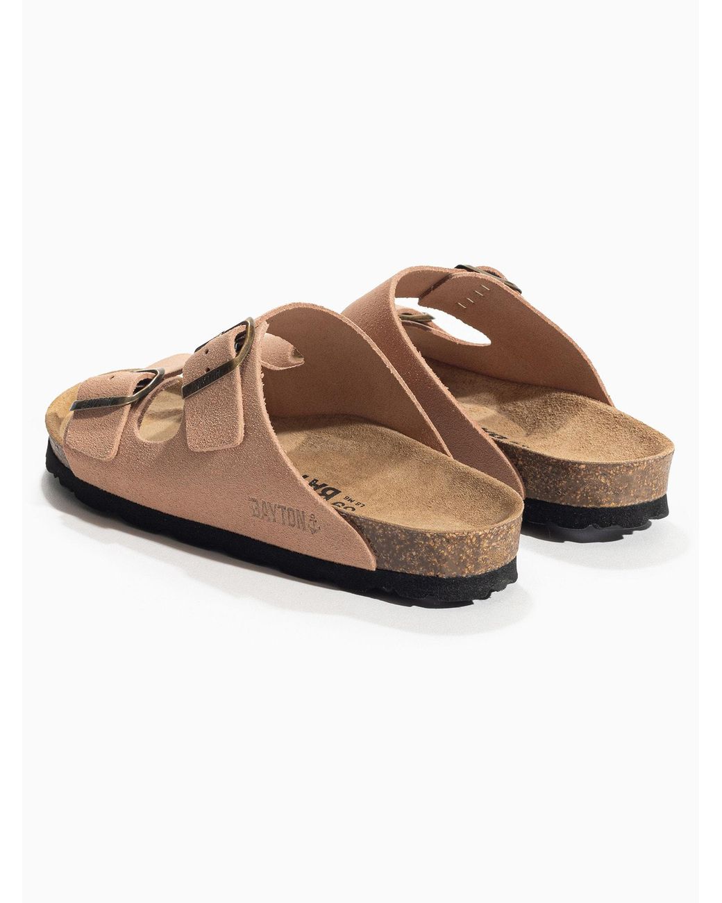 Bayton Orange Pantolette Tracy