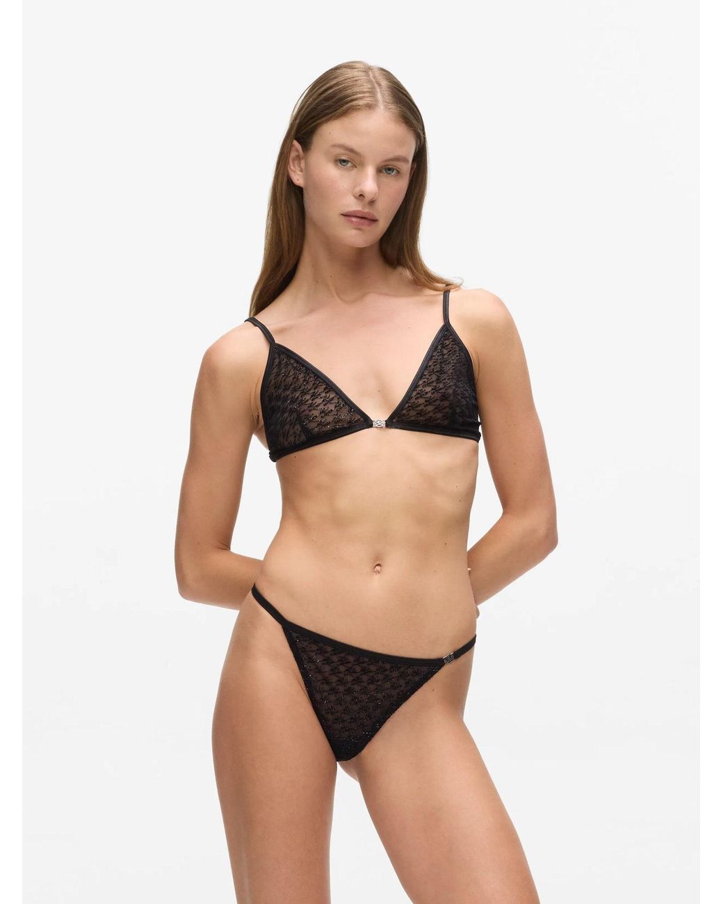 Karl Lagerfeld Gray String