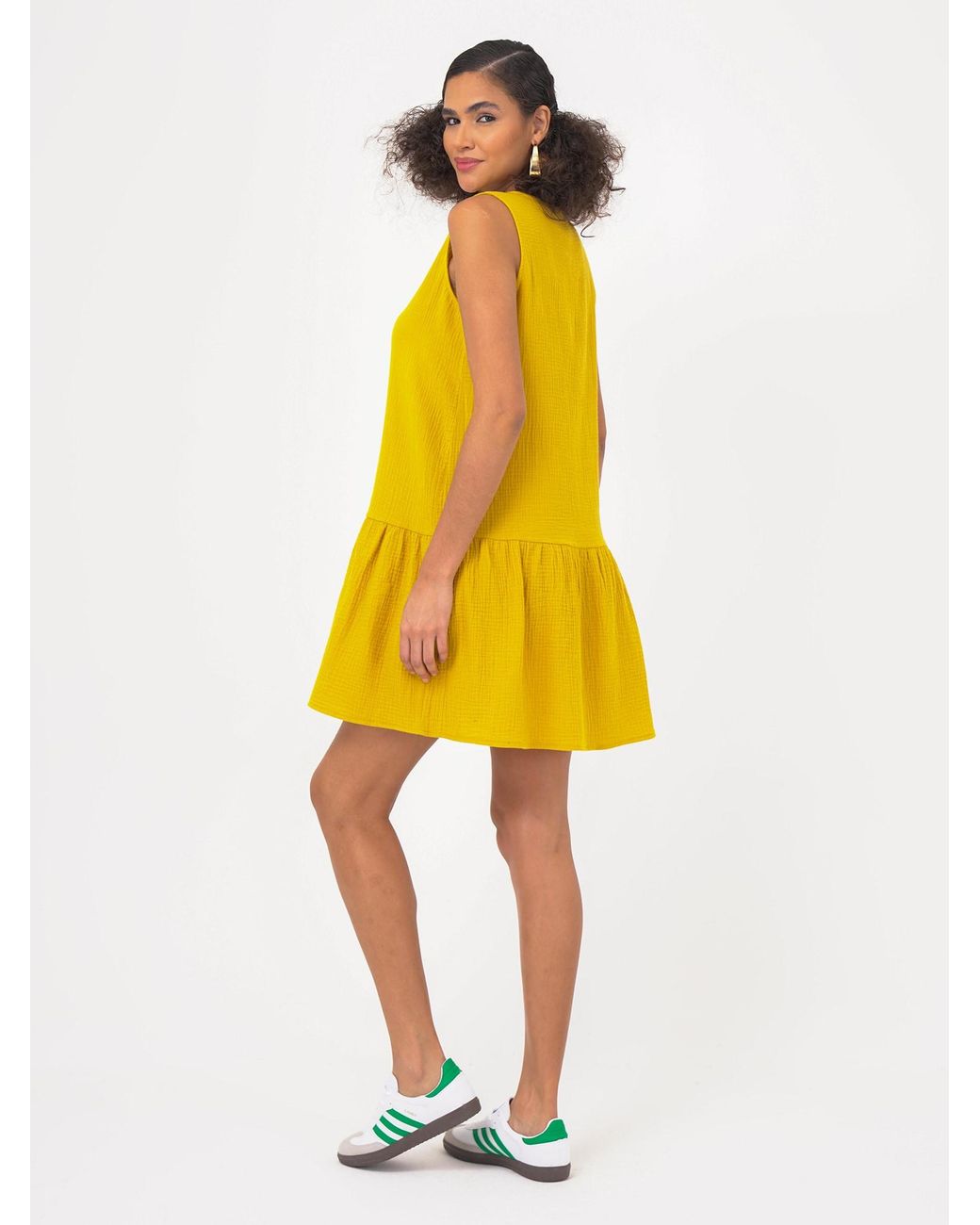 FRESHLIONS Yellow Kleid Penelope