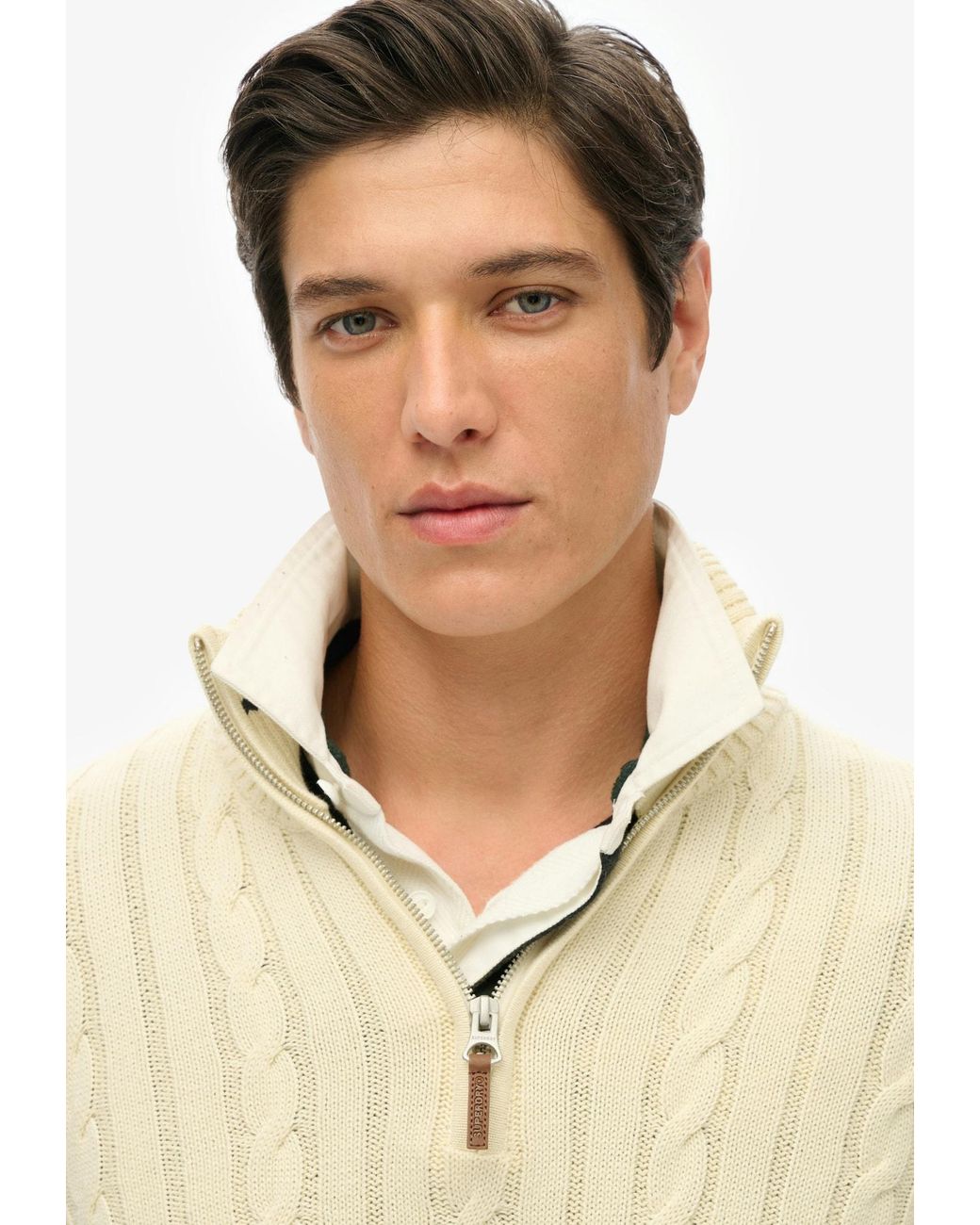 Superdry & Co Pullover in Natural für Herren